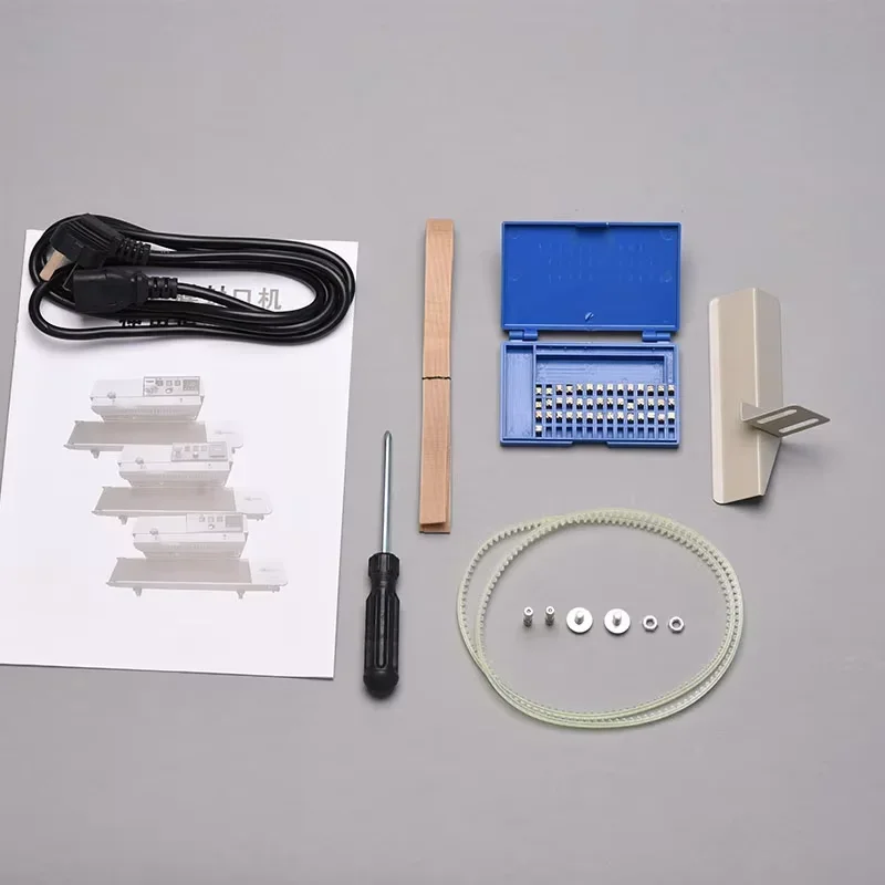 FR-1000 와이드 씰링 기계 자동 비스킷 베이커리 비닐봉투 프린터 씰링 기계