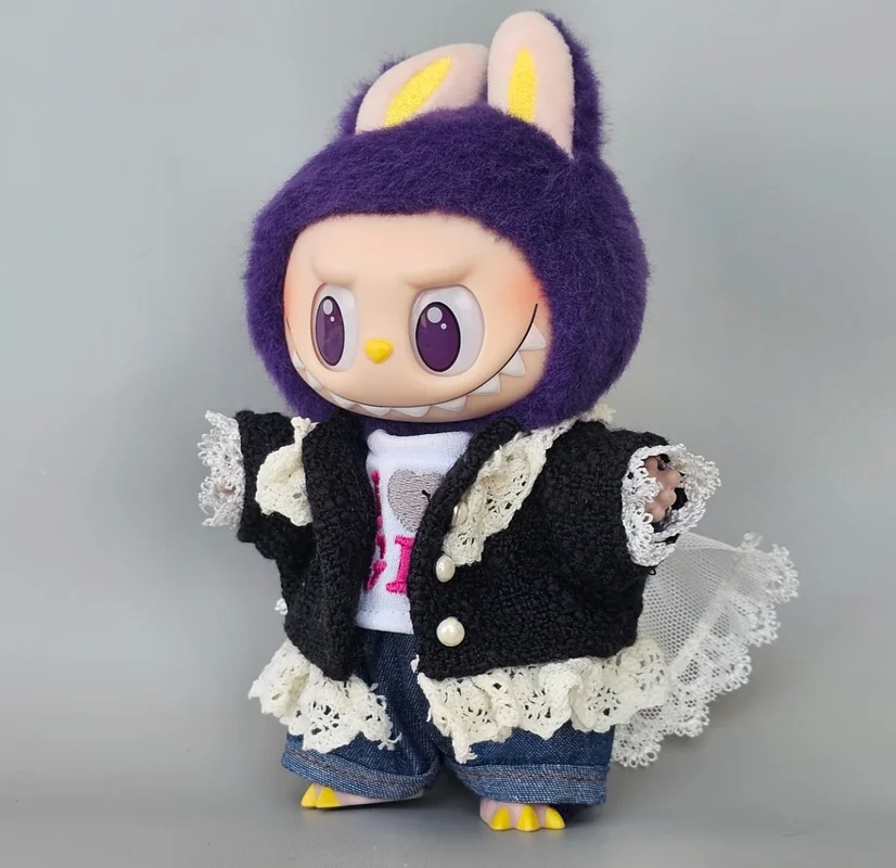 

Только одежда, подходящая для Idol Gd в одном стиле, маленькое ароматное пальто с кружевными краями, кукольная одежда, модная модная одежда, подарки