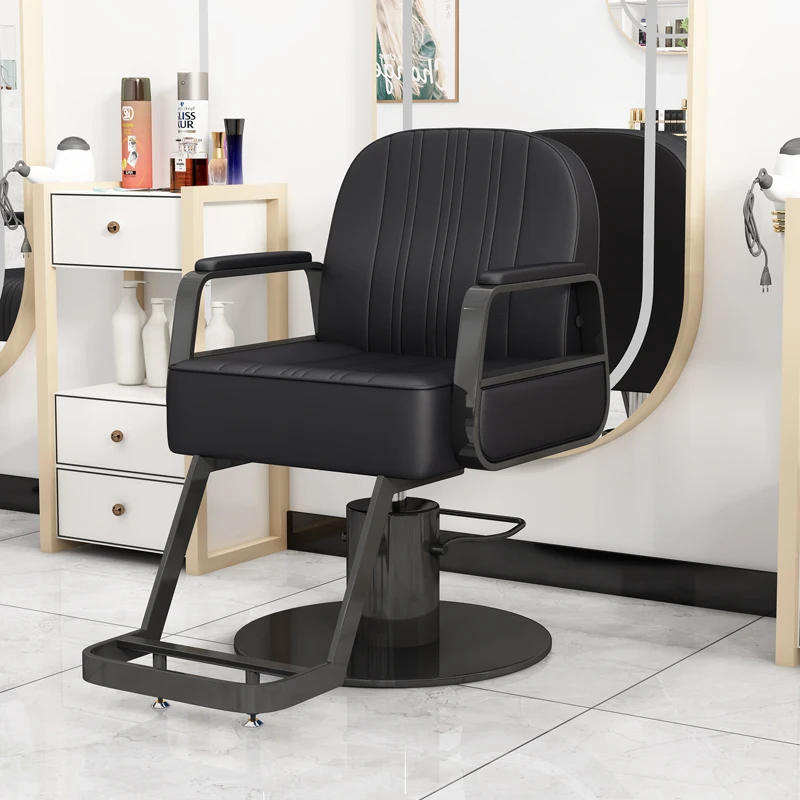 كرسي حلاق عتيق بتصميم بسيط لتوفير المساحة، كراسي بسيطة للتخزين الإبداعي، أثاث صالون Stuhl Friseur #1
