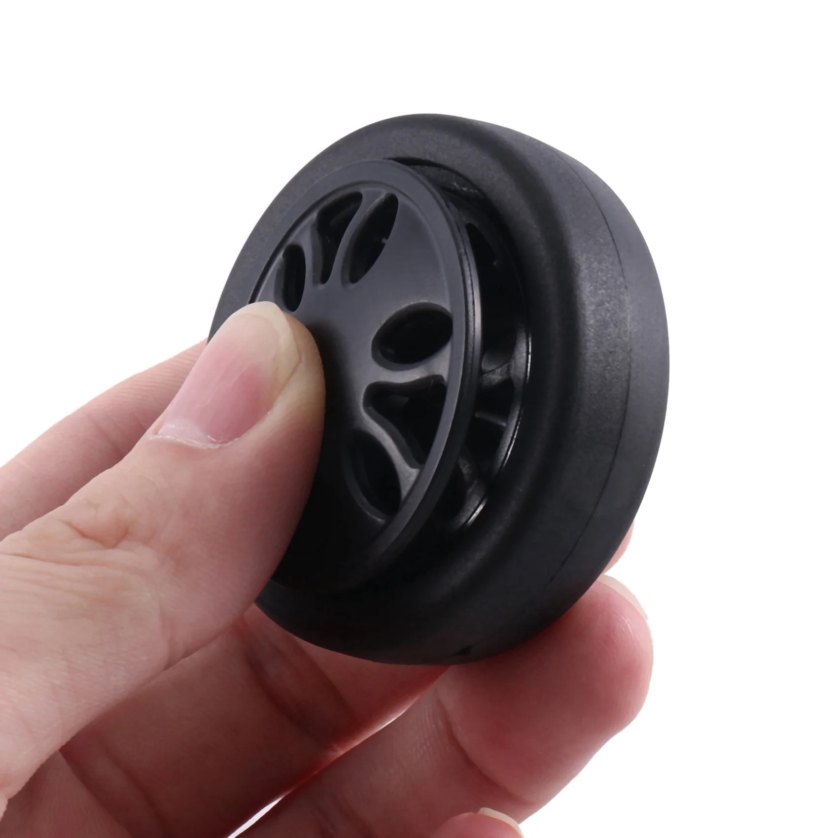 

ABRW-8 Set 50X15mm Luggage Wheels Replacement Wear Resistant PU Caster Suitcase Replacement Wheels Luggage Replacement Wheels