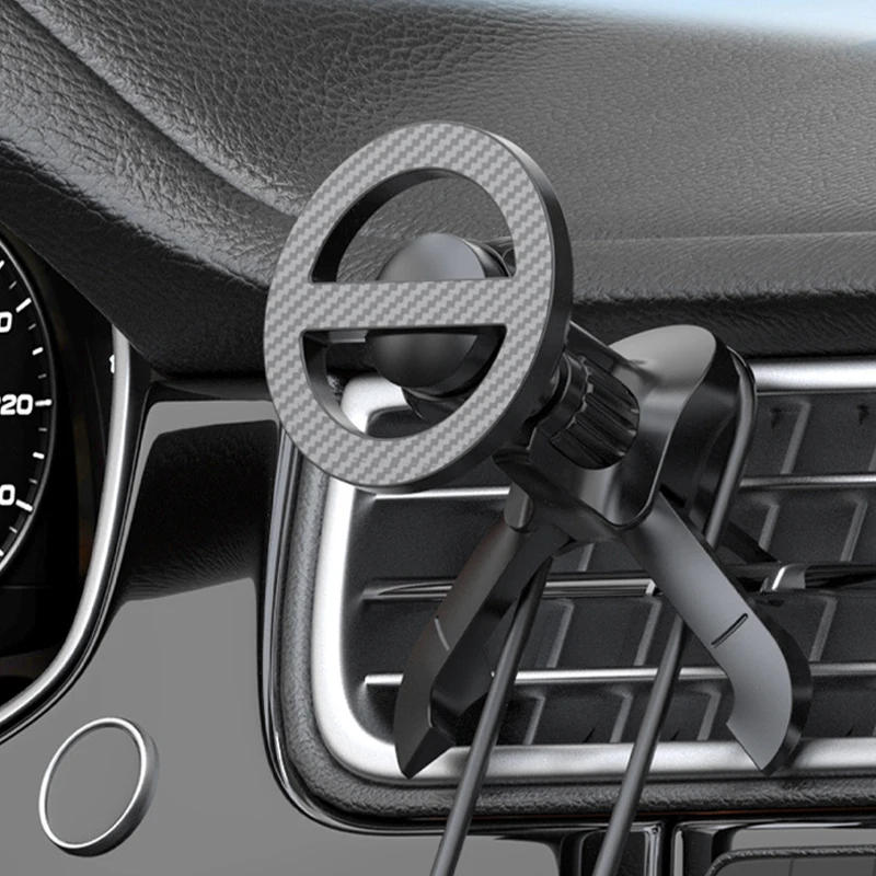 

Car Phone Holder for MagSafe Magnetic Car Cell Phone Mount Car Air Vent Phone Stand for iPhone 16/15 Series Xiaomi GPS Brackets