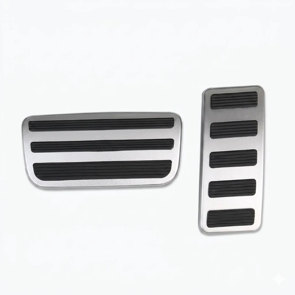 JHO Interior Non-Slip Brake & Gas Pedal Cover For Ford Bronco 2020-2024 Accelerator Foot Pad Upgrade Modification Accessories