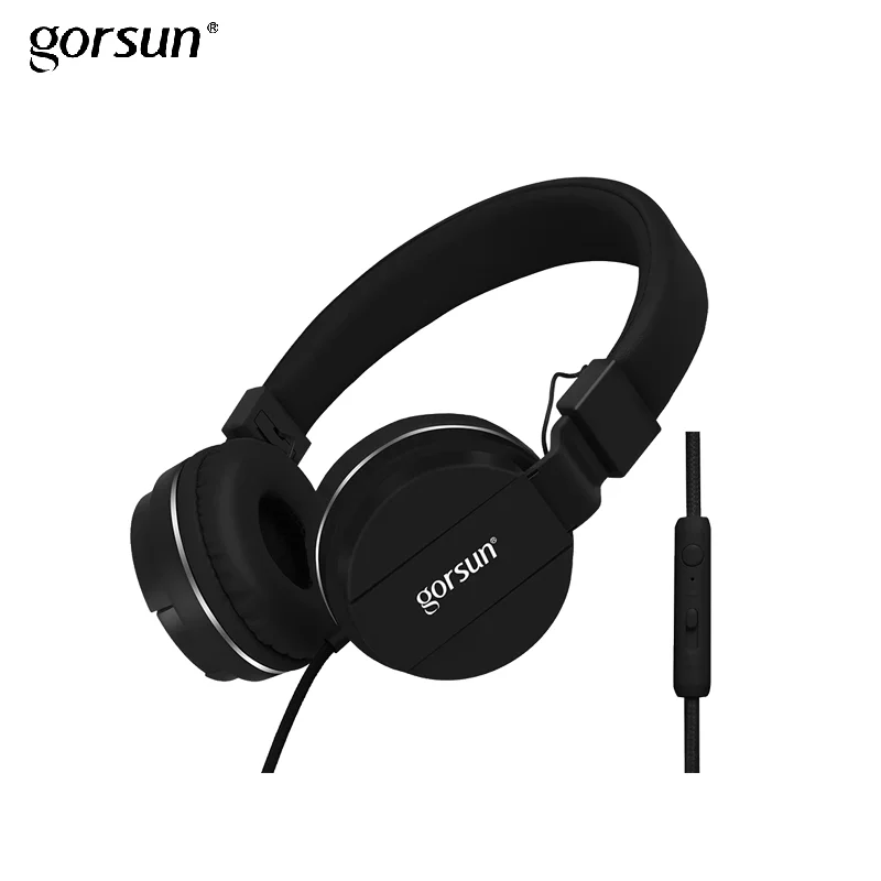 

Gorsun GS779 Headphones With Mic Volume Control Over Ear Headsets Bass Sound Music Foldable Scaleable Earphone for PC Phone