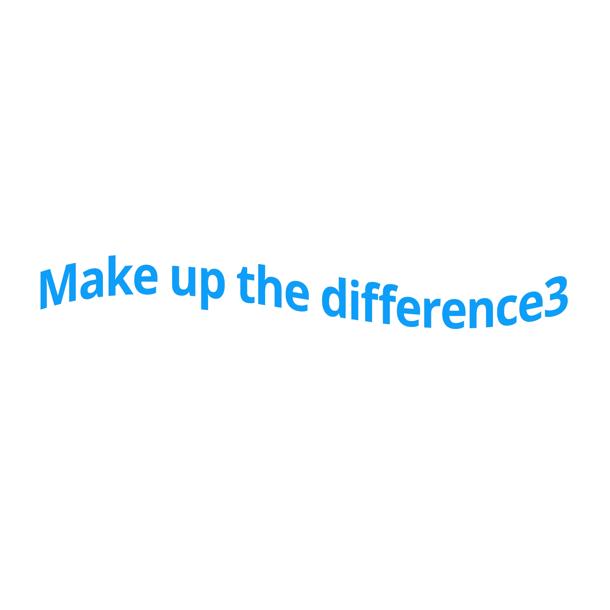 

GTownworks Make up the difference 3333