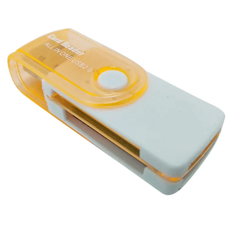 Lecteur de cartes mémoire USB universel 4 en 1, pour MS MS-PRO TF Micro SD, multifonction haute vitesse, USB 2.0