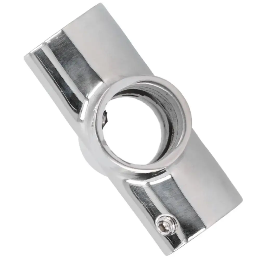 316 Stainless Steel Rail Fitting 22mm Tube Heavy Duty Boat Hand Rail Pipe Connector 7/8in Tube Marine Hardware
