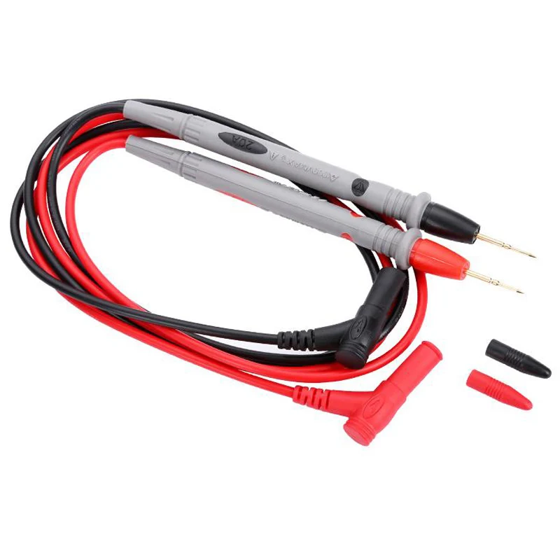 1 Pair Universal Digital Multimeter Test Pen Leads Multi Meter Tester Test Lead Cable Probe Pin Needle Wire Line 1000V 10A 20A