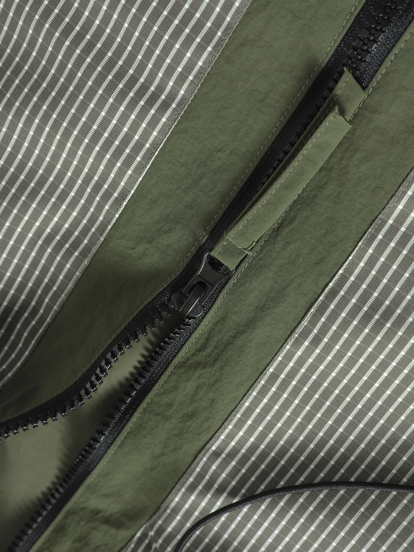 سترة بغطاء للرأس للرجال للخريف/الشتاء، ملابس خارجية مخططة للرجال #4