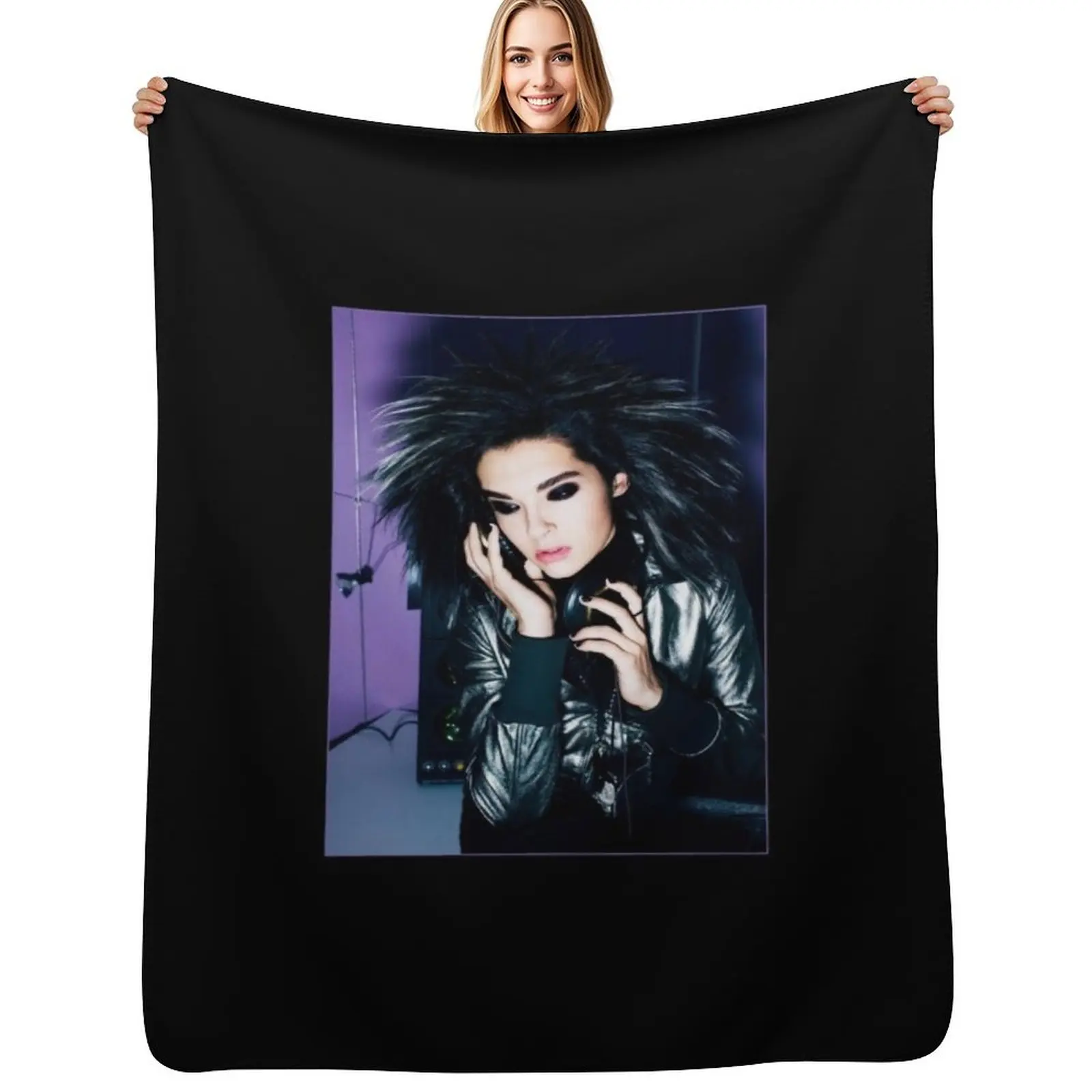 

bill Throw Blanket Foldable Soft Warm Blanket for Outdoor Use