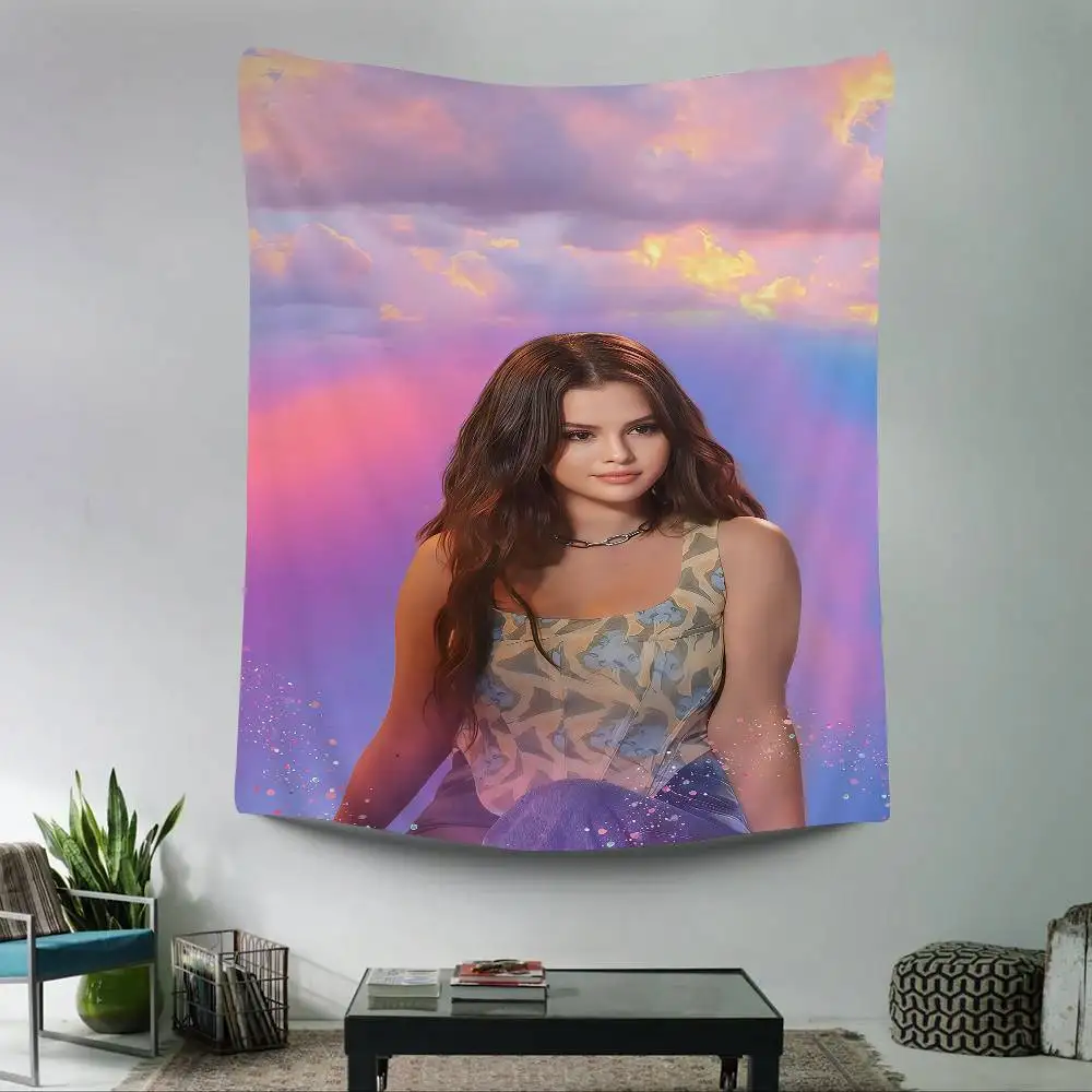 1 قطعة سيلينا غوميز نسيج الفن الطباعة رخيصة الهبي الجدار الشنق البوهيمي جدار المفروشات ماندالا ديكور فني للمنزل