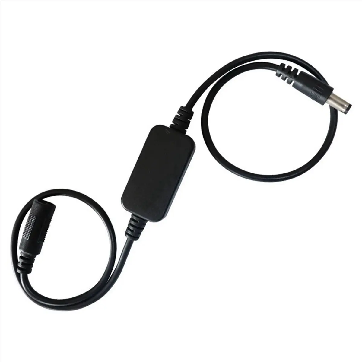 A59E 24 Hour Auto Reboot Router Routing Timer Reset Tool DC Power Timing Fiber Modem Router DC Power Manager Black