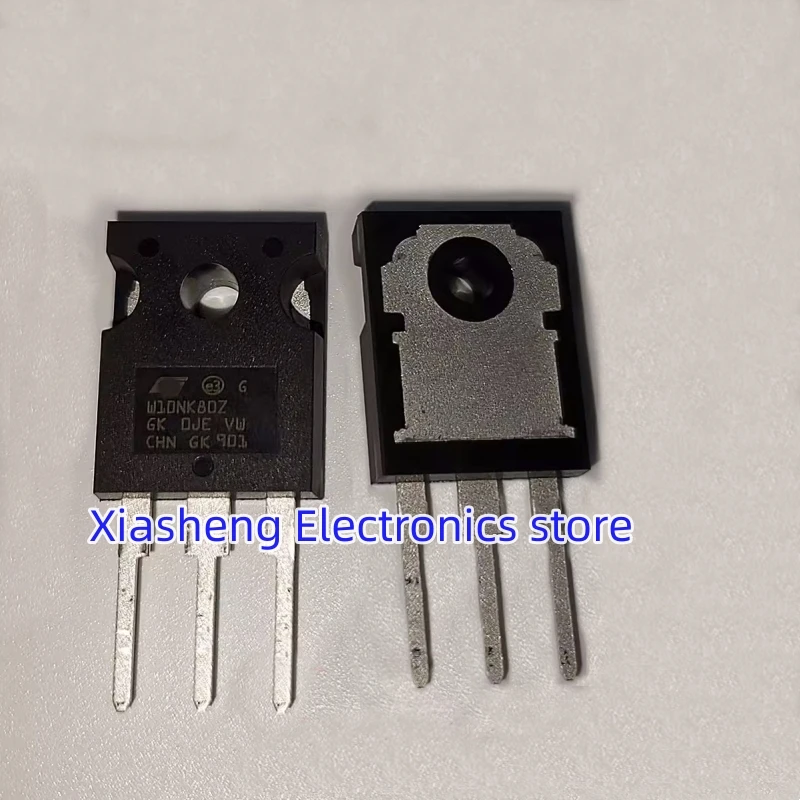 

New Original 5Pcs W10NK80Z STW10NK80Z TO-247 800V 10A MOSFET Field-effect Transistor Good Quality