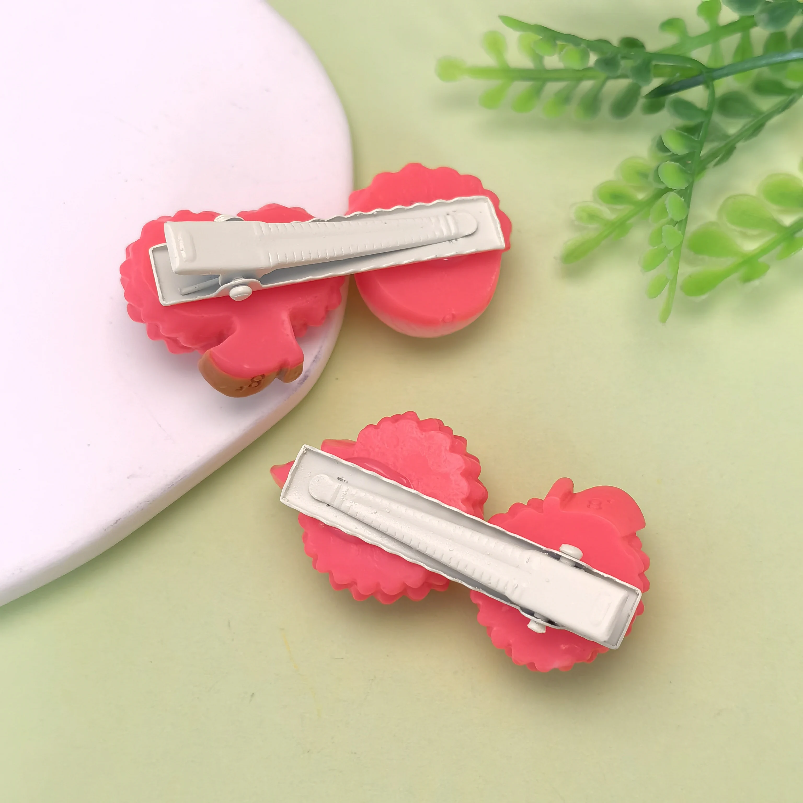 Pinza para el pelo de Litch de fruta de simulación bonita y creativa, horquilla de fruta, Clip de resorte para accesorios para el cabello de niña