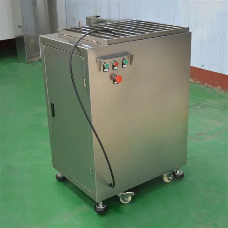 2022 500kg/hour Industrial Frozen Fresh Meat Mincer Electric Mixer Bowl Beef Pork Grinder Cutter Machine