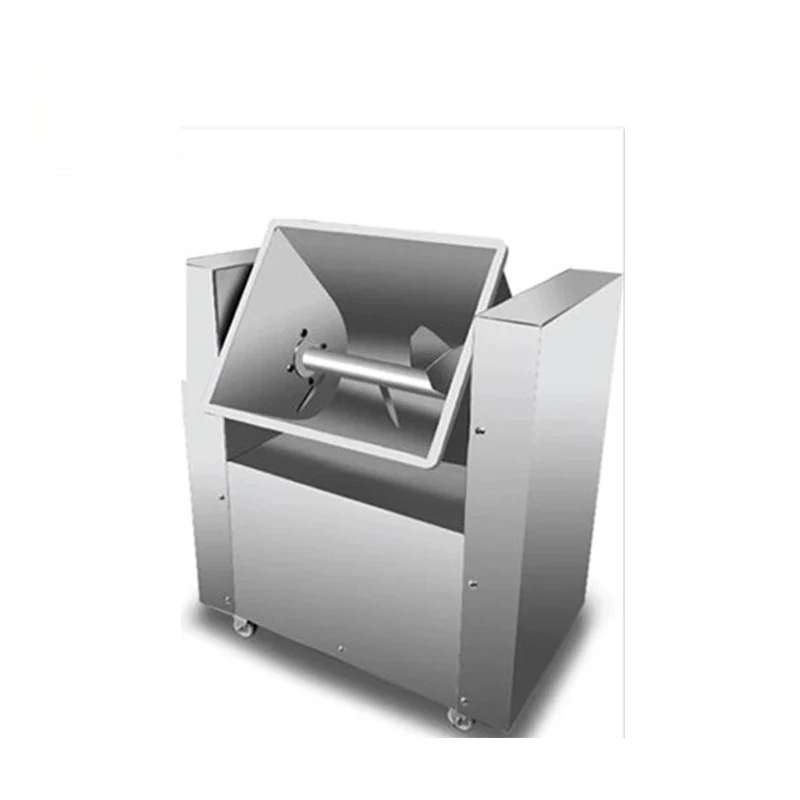 Horizontal Wet Food Processor And Kebab Meat Mixer Combined Professional 15KG Small Food Mixing Machine