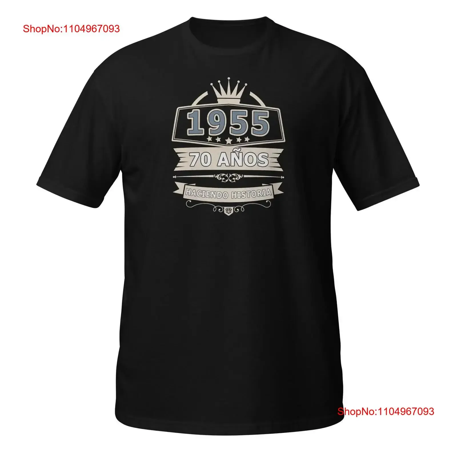 

Camiseta Cumpleaños 70 1954 Years setenta Anos Haciendo Historia Spanish T Shirt vintage Washed Unisex graphic Comfortable