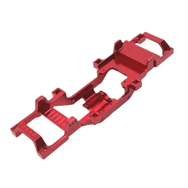 Cadre de châssis de processus CNC, mise à niveau et réaménagement en métal pour pièces de voiture FMS 1/24 Xiaoqi FCX24 RC