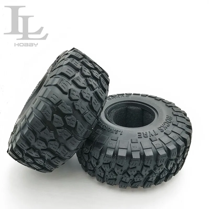 

1.9Inch Wear Resistancetire 120mm Rubber Tire for 1/10 RC Crawler CarTRX4 Defender Bronco AXIAL SCX10 90046 RC4WD D90 Jeep TRX6