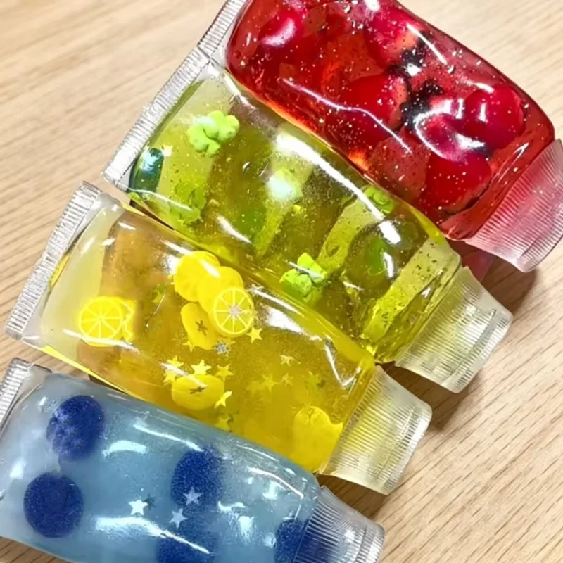 Fruchtfüllung Maltose Zahnpasta-Stressabbau-Spielzeug Weich Langsam Aufsteigend Verformbar Quetschbar Fidget Sensorisches Spielzeug