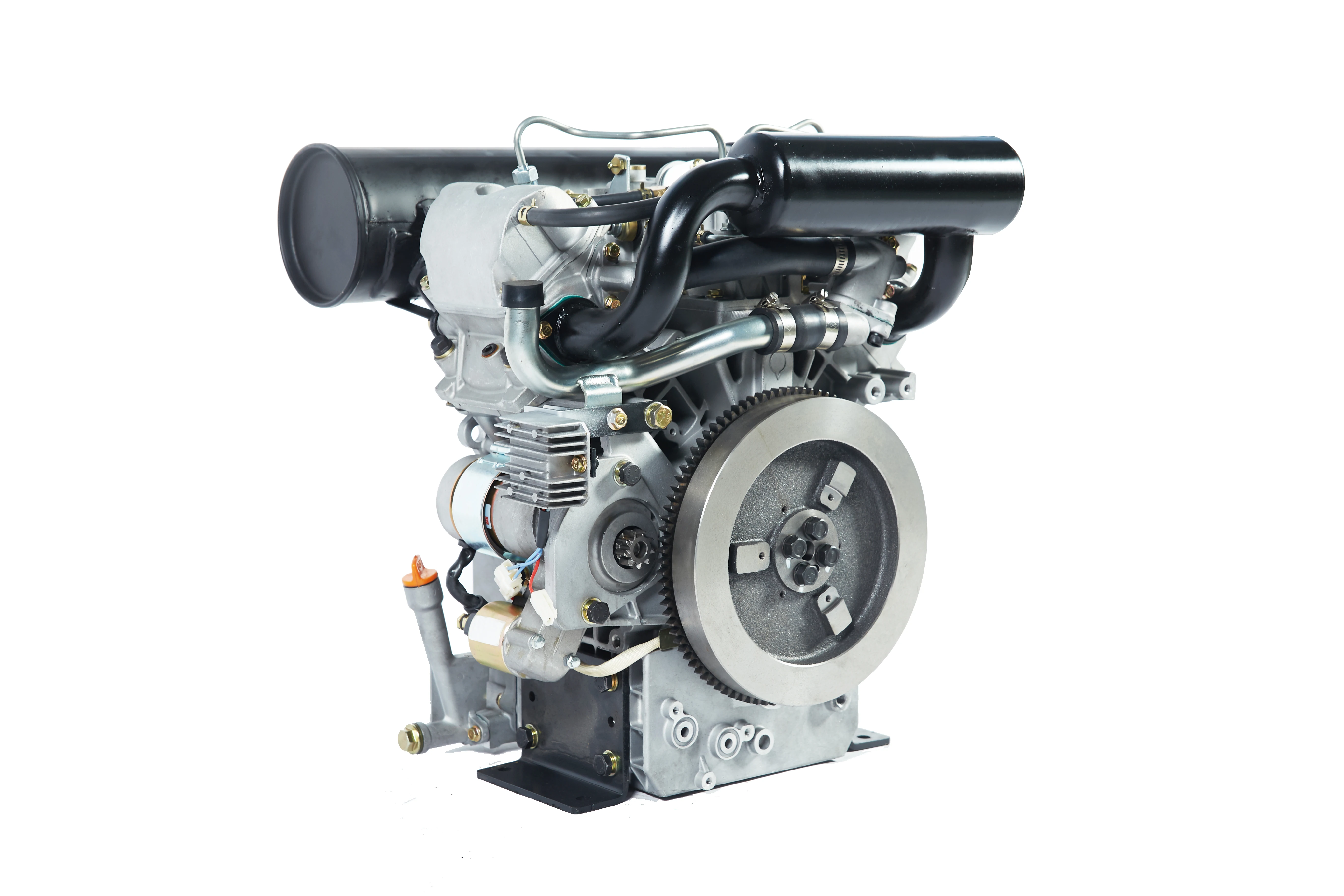 KAIST V-TYPE WATER COOLED TWO CYLINDER DIESEL ENGINE