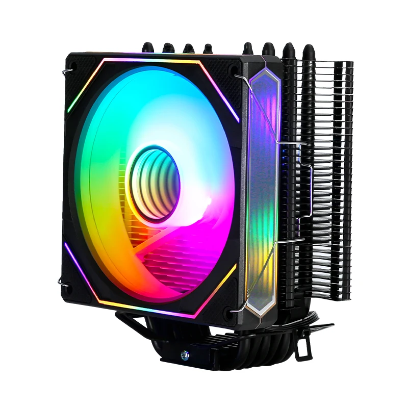 XUANFENG Automatische temperatuurregeling CPU-koeler LGA 1200/115x//2011/AM4 PWM-functie Geoptimaliseerde koelprestaties Luchtgekoeld
