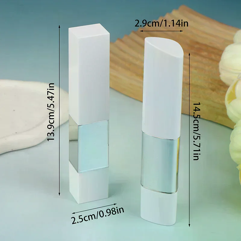 Picture 6: 2IN1 Foundation Stick Empty Ointment Tube Brightens Concealer Stick Repeatable Filling Container Cosmetics Travel Makeup Tool