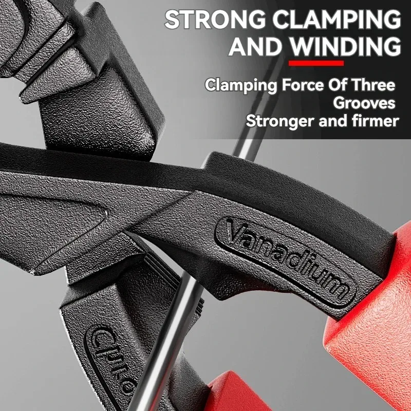 كماشة القطع العلوية قطع قوية أسلاك الفولاذ سلك الحديد مسمار شقة رئيس مسمار استخراج كماشة كماشة القطع الصف الصناعي #5