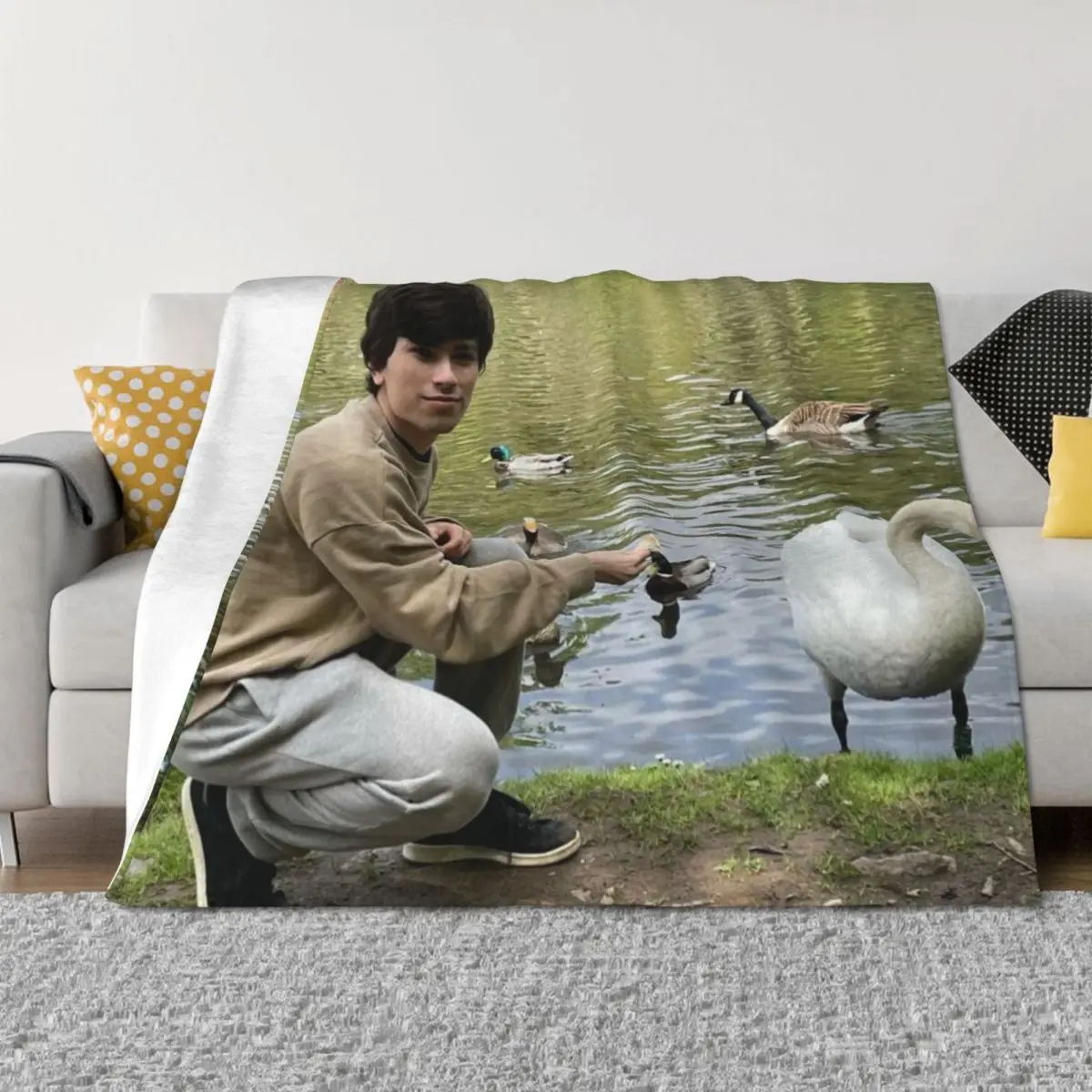 

GeorgeNotFound Throw Blanket Blankets Sofas Of Decoration Decorative Throw for winter Summer Beddings Blankets
