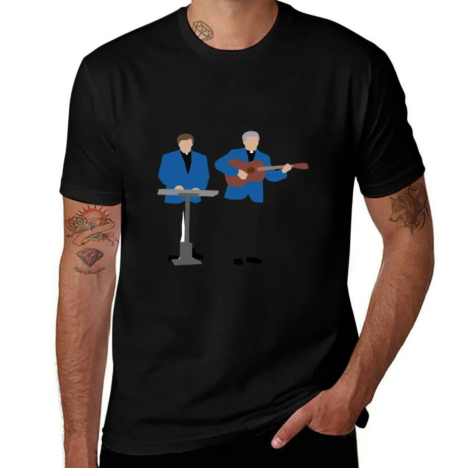 Father Ted Eurovision T-Shirt man t shirt cotton high quality T-Shirt