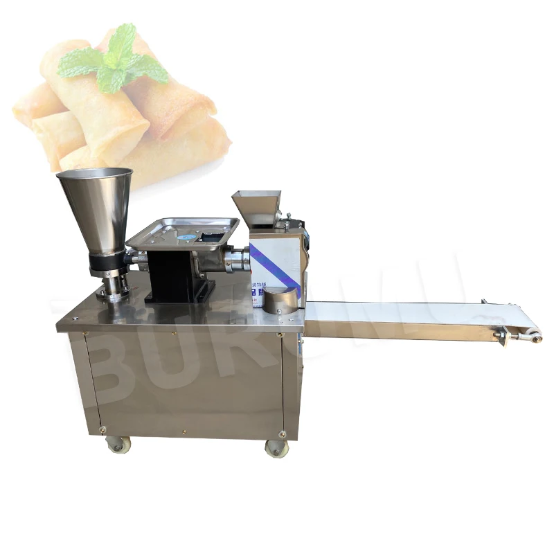 

Full Automatic Dumpling Machine Molding Machine Jiaozi Maker Spring Roll Or Wonton Samosa Maker Empanada Making Machine