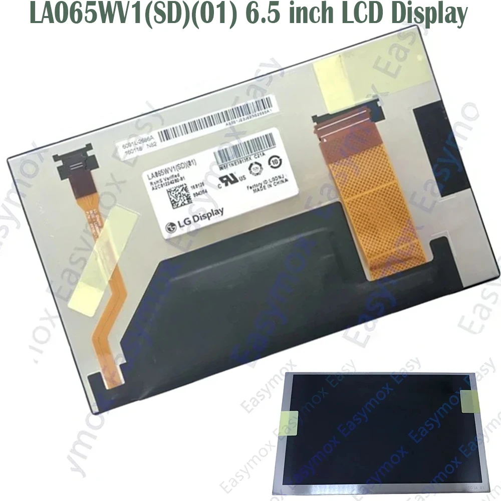 

6.5 inch LCD Display LA065WV1(SD)(01) For Volkswagen VW Golf Mk7 2013 2014 2015 2016 2017 MIB2 Car Navigation Screen Repair