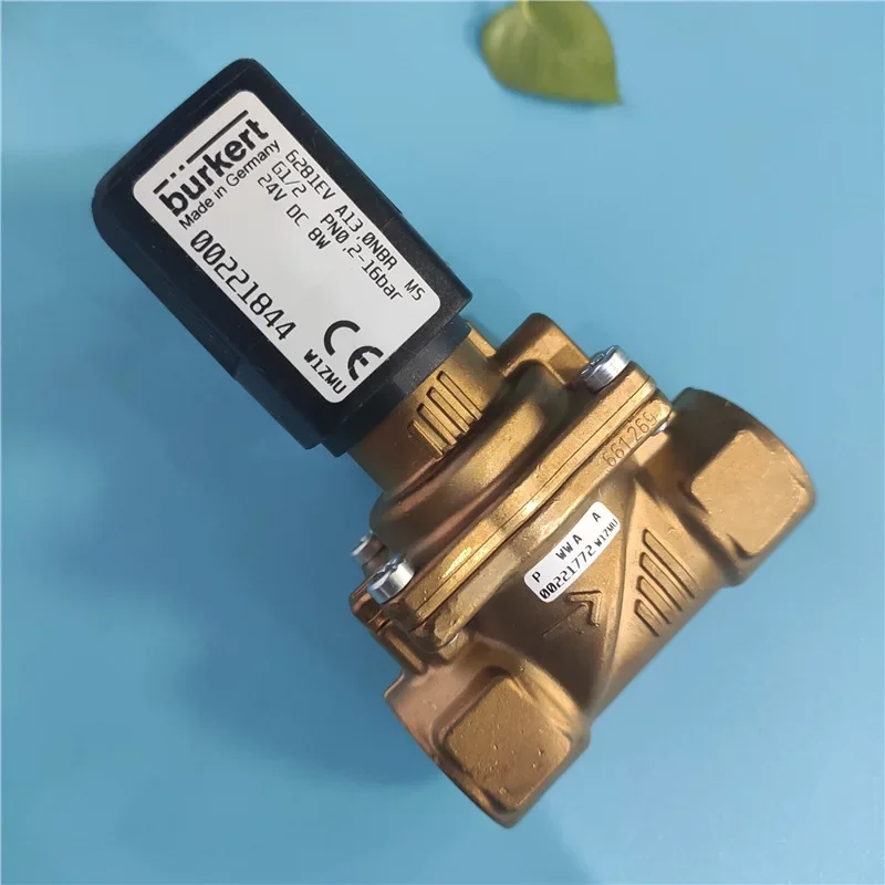 2025.4 Burkert6281EV صمام الملف اللولبي A 13.0 BNR G1/2 Bode Stock 00221844 0012218