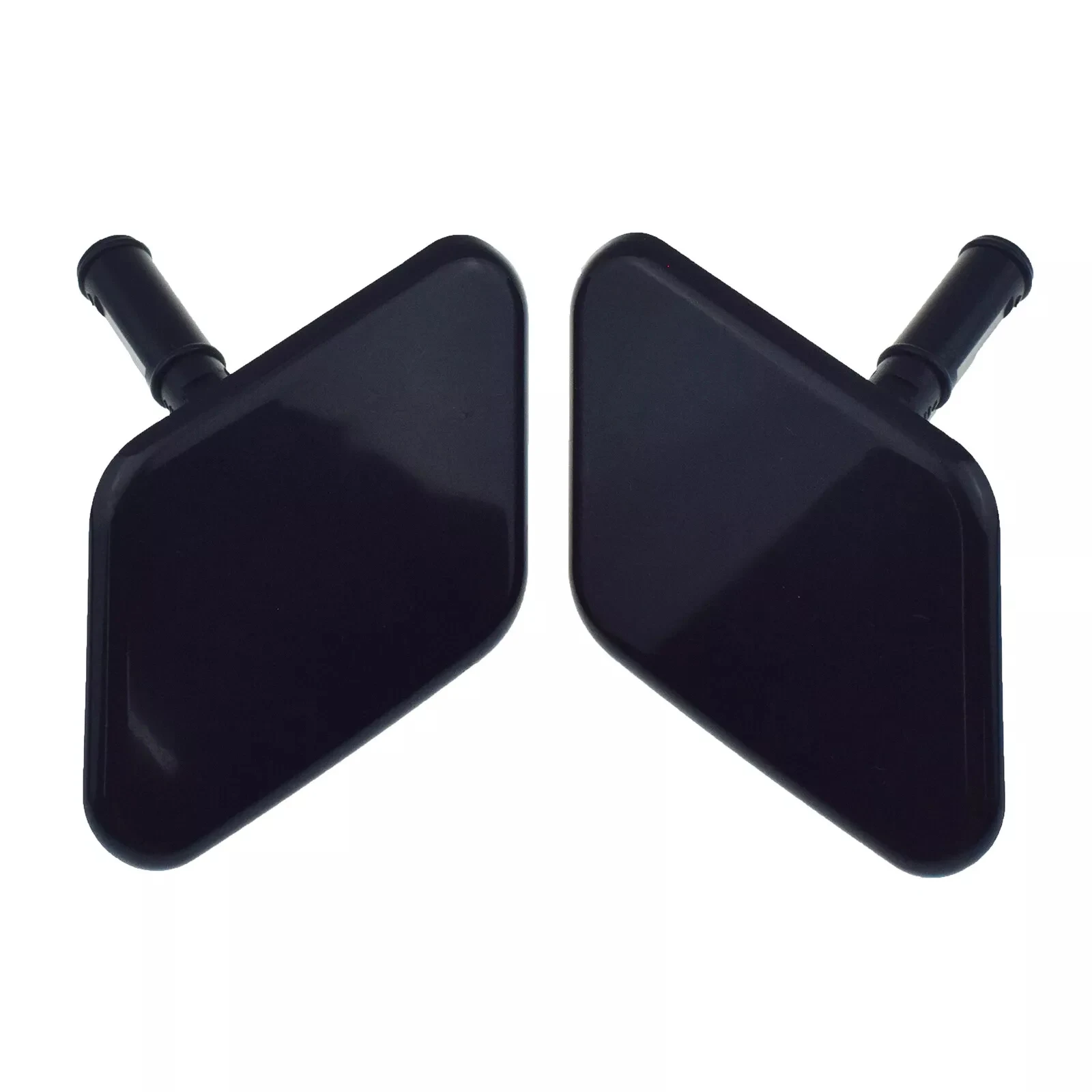 

2pcs 98675-3U001 98675-3U000 Front Bumper Headlight Headlamp Washer Nozzle Cover Cap For Kia Sportage III MK3 Car Accessories