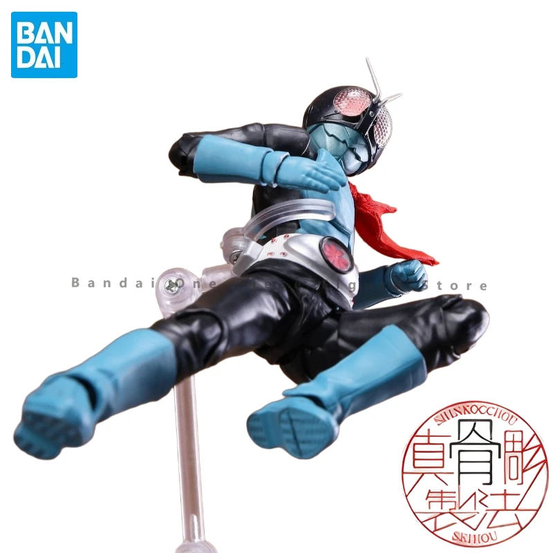 In Stock Original Bandai SHF Real Bone Sculpture Kamen Rider Old No. 1 Action Figure Gift Ornament Anime Toy Model