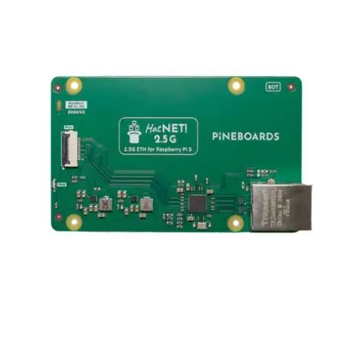 HatNET! 2.5G (2.5 Gigabit Ethernet) for Raspberry Pi 5