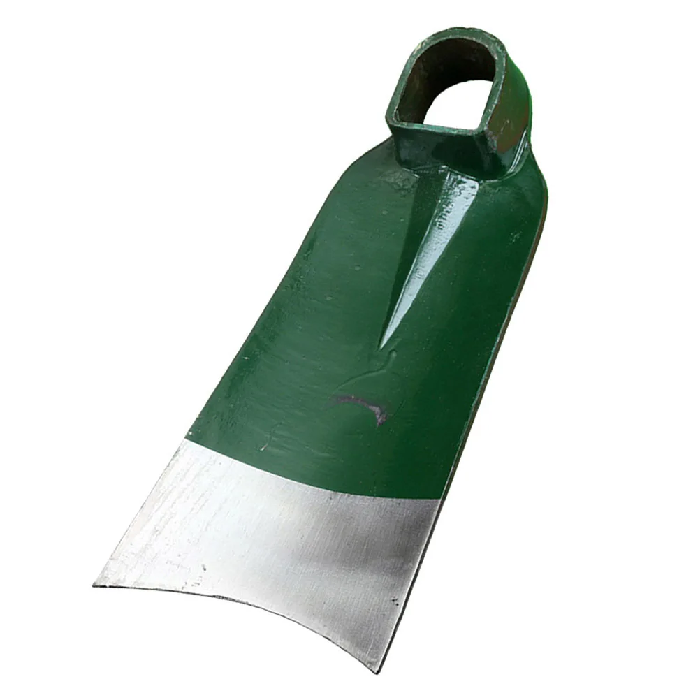 1 قطعة مجرفة حديقة كبيرة من الفولاذ أداة يدوية خفيفة الوزن لحفر الزراعة وإزالة الأعشاب الضارة تصميم مريح لزراعة التربة المتينة