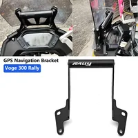 Para LONCIN Voge 300 Rally 300 accesorios de motocicleta soporte de navegación soporte de teléfono móvil placa GPS soporte