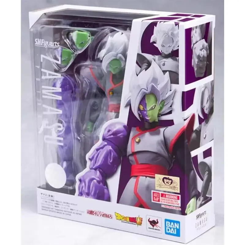 

Original Bandai S.H.Figuarts Zamasu Dragon Ball In Stock Anime Action Collection Figures Model Toys