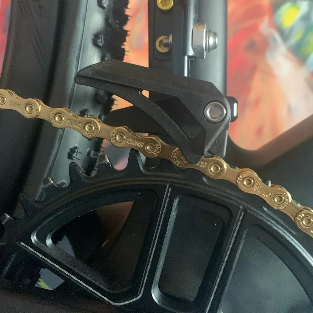 

Cross-country Chain Guard 31.8mm/34.9mm Bike Chain Guide CNC Direct-mount Aluminum Alloy Reduce Chain Dropout Repairing Bicycles