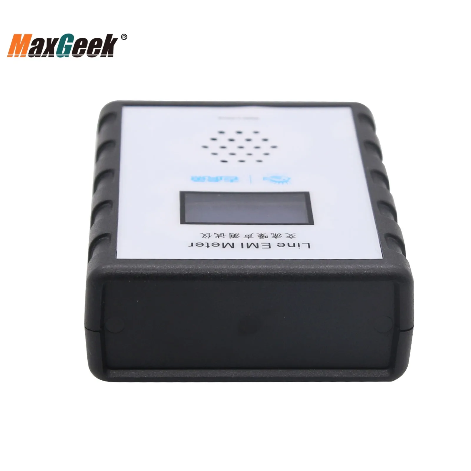 Imagem -03 - Maxgeek Oled Display Mains Noise Tester 10khz10mhz Linha Emi Medidor Instrumento de Medição de Banda Larga Fonte de Alimentação ca Ondulação Analisar