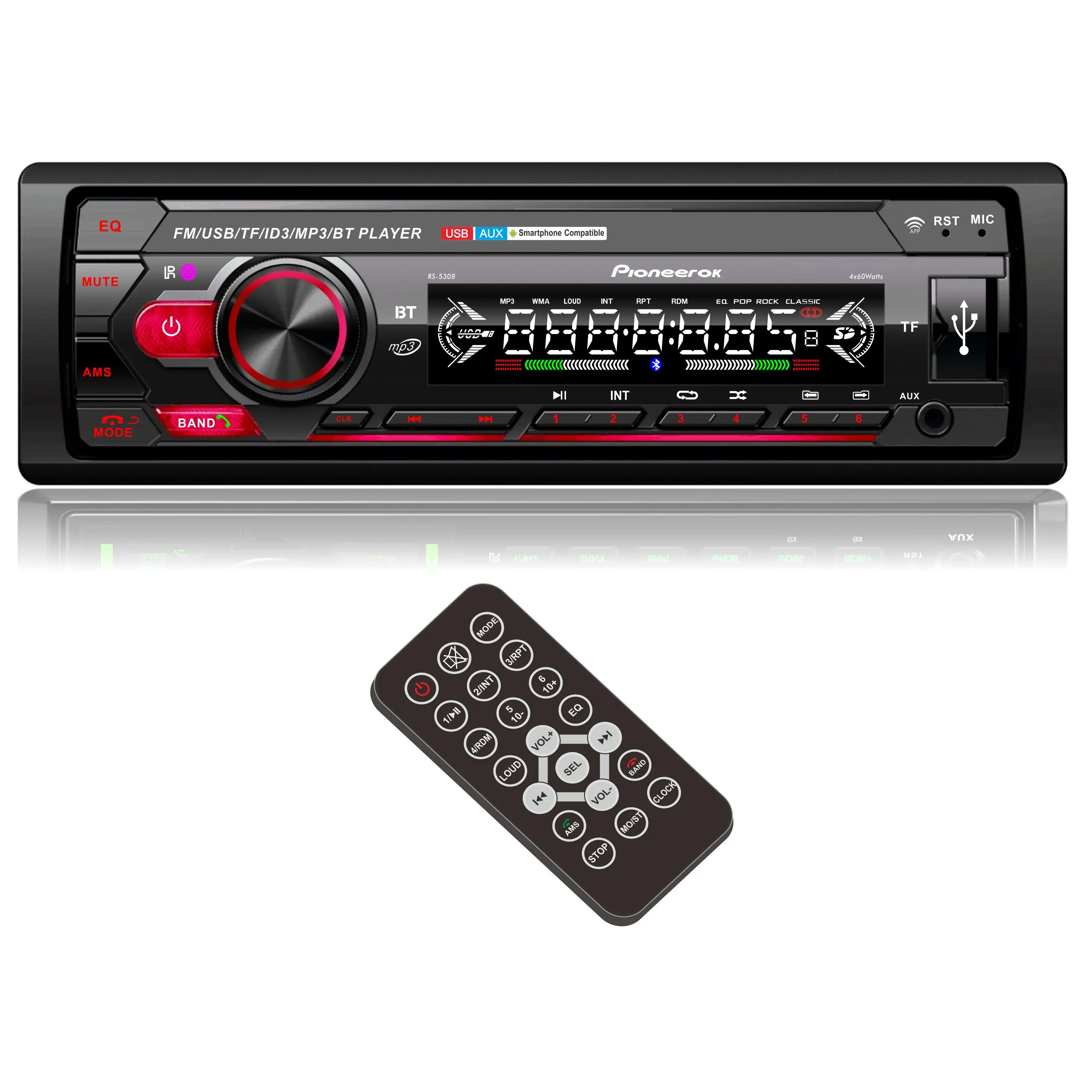 Car USB SD Radio MP3 Player China Factory I RS-5263