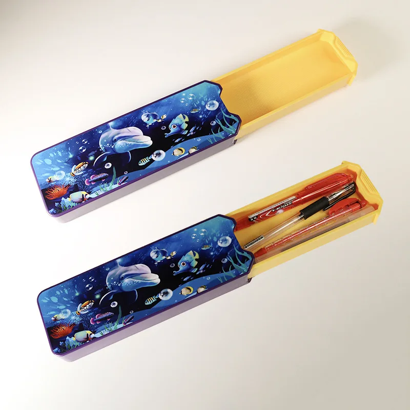Magisches Federmäppchen, Nahaufnahme, Zaubertricks, Illusionen, Wunder, Magie-Box, Magier, Objekt, erscheint aus dem Etui, Magia, Gimmicks, Requisiten