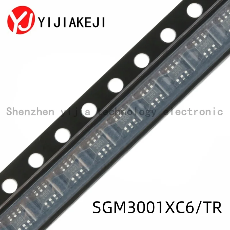 10pcs New original SGM3001XC6/TR SC-70-6 single pole double throw analog signal switch chip