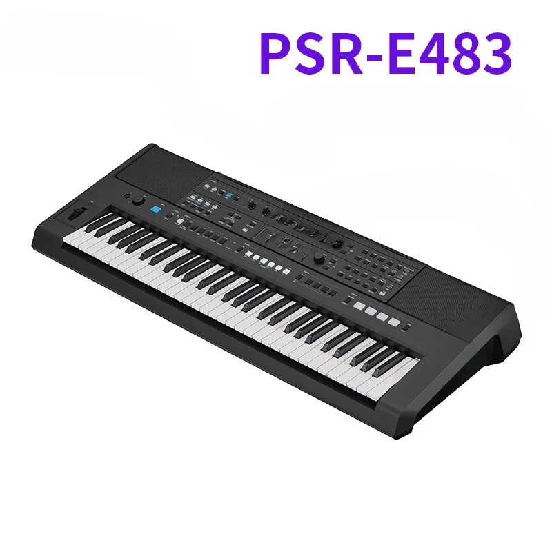 Electronic organ upgraded E483 adult 61-key playing intensity professional teaching piano