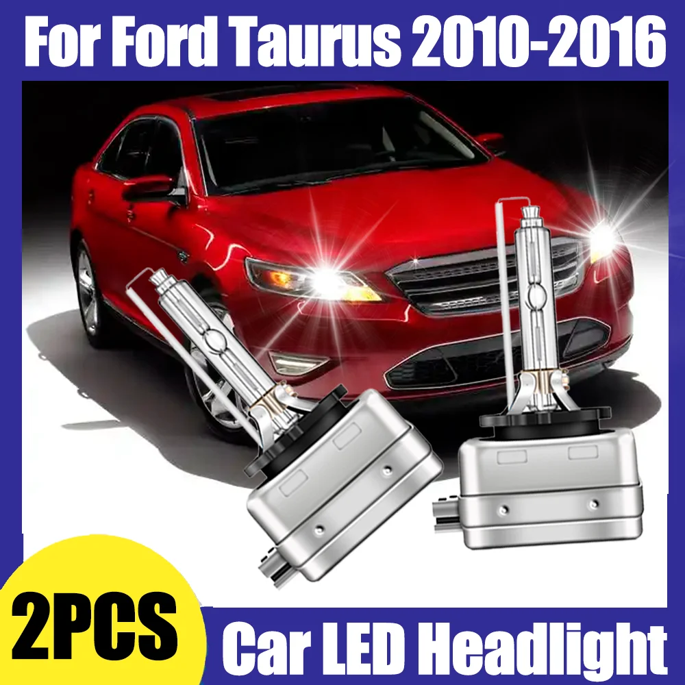 

2PCS 35W Car Headlamps 12V 24V Auto Lights High Power D3S HID Xenon Headlight Bulbs 6000K Super White For Ford Taurus 2010-2016