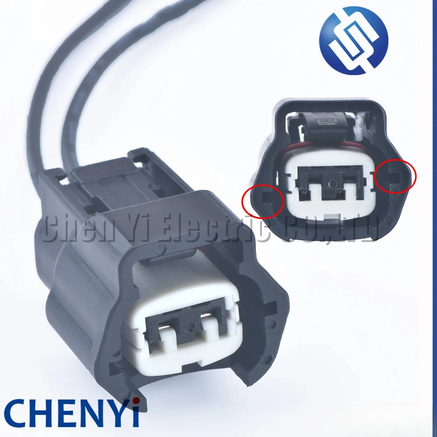 2 Pin female Automotive waterproof connector Coil fuel injector plug Wire Harness for Nissan 6189-0773 6918-1594 E02FB-RS