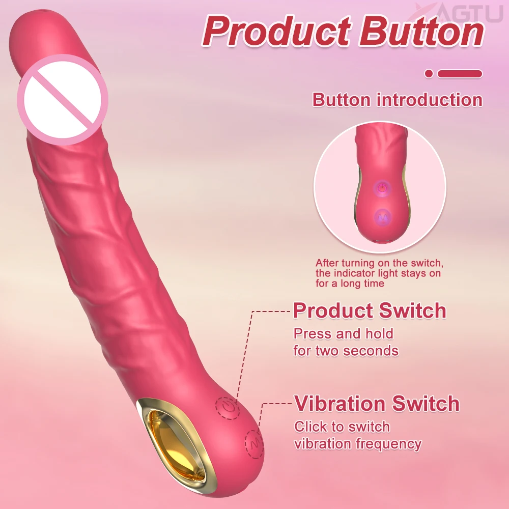 Vibrating Dildo for Women Realistic Penis Female Masturbation Sex Dildo Vagina G-Spot Vibrator Adult Goods Sex Toy for Women - Image 3