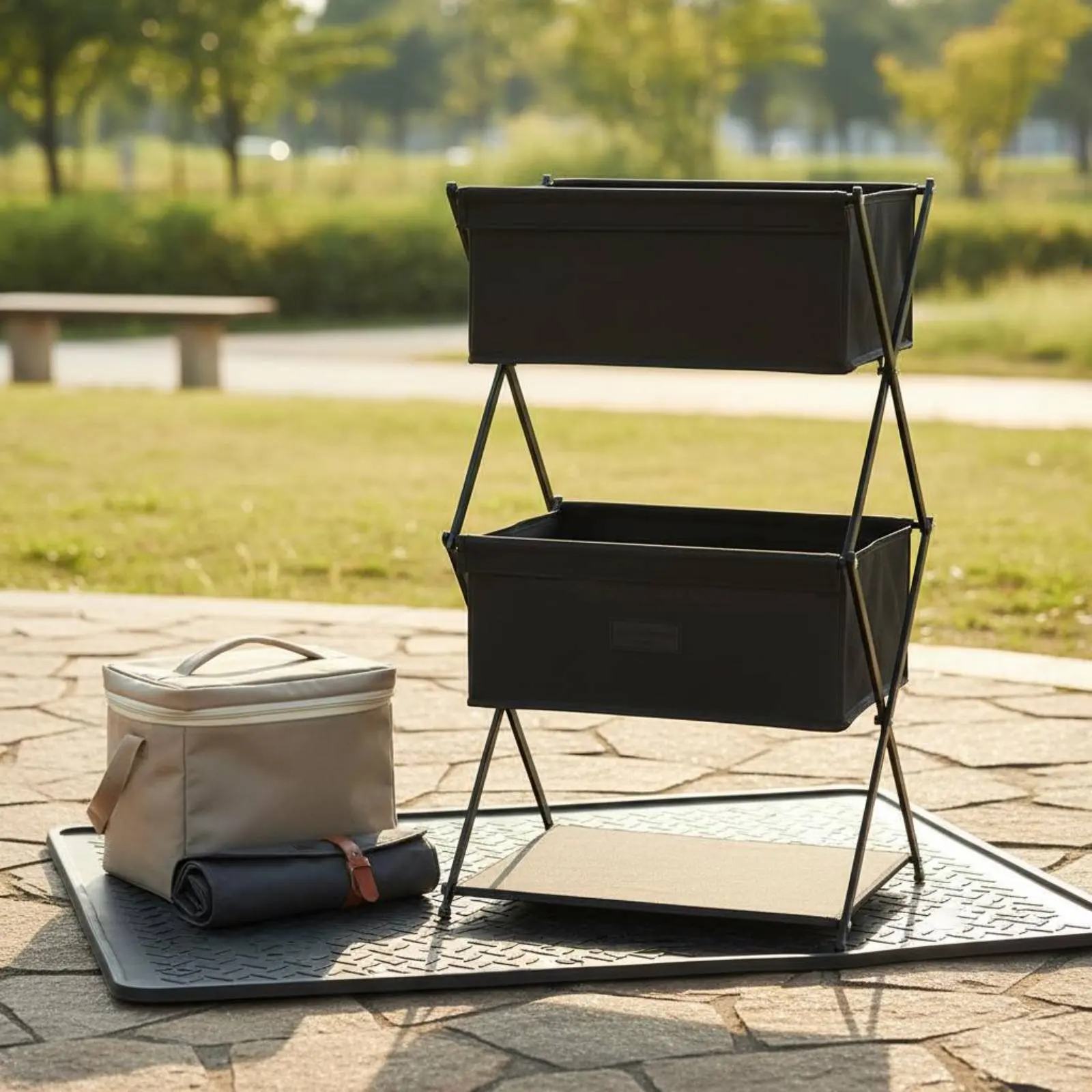 3-tier-camping-rack-foldable-portable-storage-shelf-foldable-organizer-stand-large-capacity-outdoor-gear-for-campers