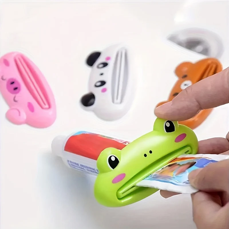 Cute Animal Multi Functional Toothpaste Squeezer Household Daily Necessities Lazy God Squeezer Toothpaste Multi Purpose Squeezer