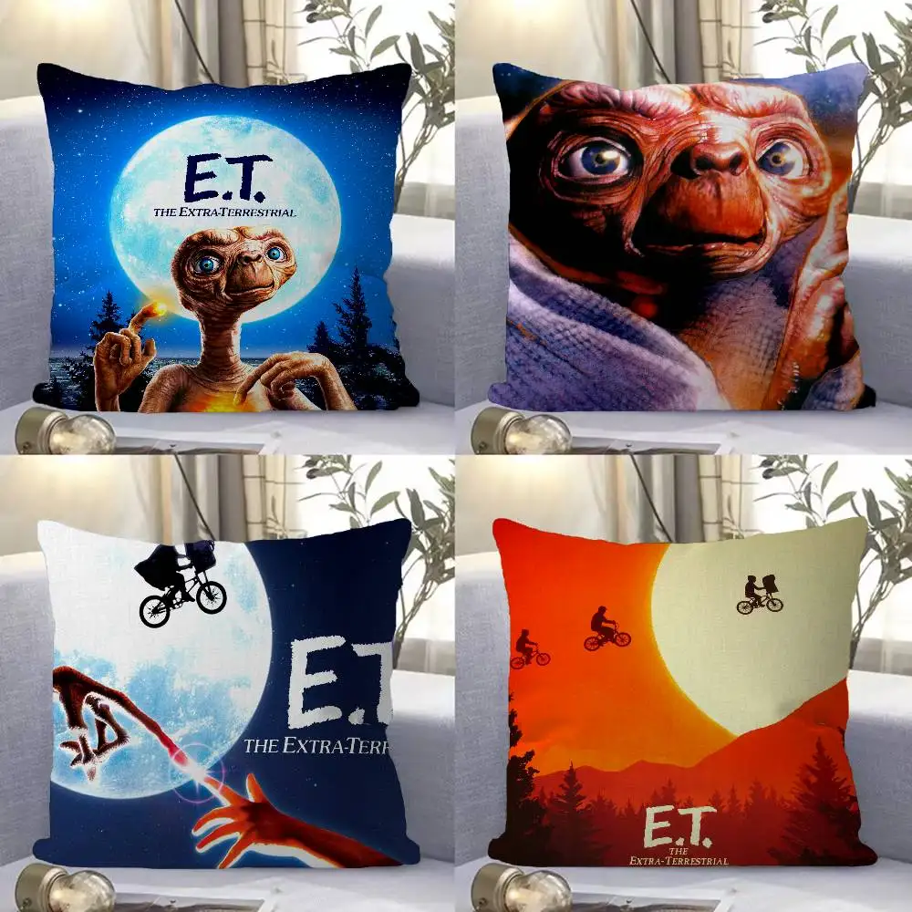 The Extra-terrestrial Ufo E.t. Movie Cushion Cover Decorative Pillow Sofa Home Decor case pillow cases